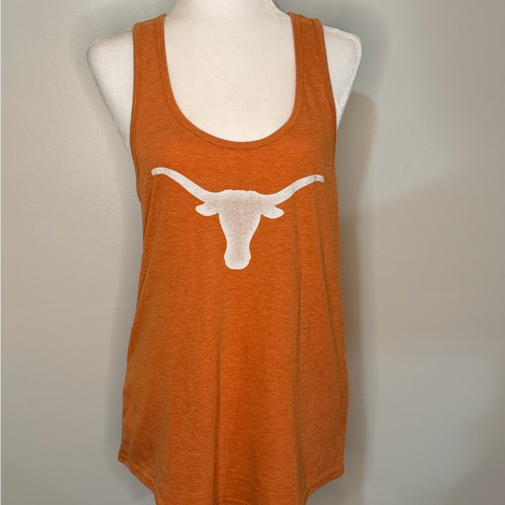 Women's Bold Orange Tank Top Texas Longhorns
